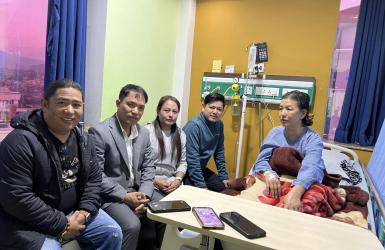 वरिष्ठ गायिका इन्दिरा गोलेको उपचारको लागि तामाङ सोसाइटी अफ अमेरिकाद्धारा सहयोग प्रदान